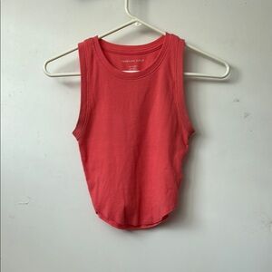 American Eagle Outfitters Women's Pink Tank Top